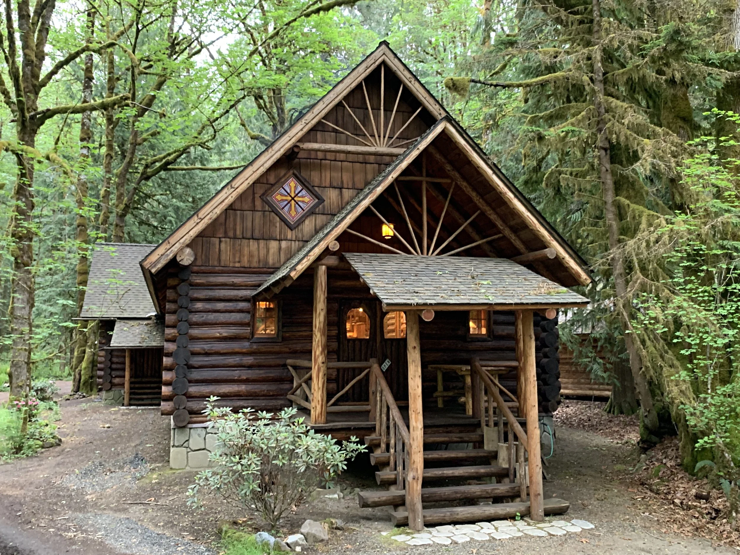 1937 Steiner Log Church
